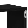 Estante de pared - Roble negro, 85 x 16 x 52.5 cm, Hecho de madera elaborada | Foro24.es | Tu tienda online para hogar, jardín y más Foro24.es