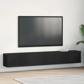 Armarios para TV 2 unidades Negro Roble 100x30x30 cm Madera von , TV-Möbel - Ref: Foro24-862106, Preis: 94,25 €, Rabatt: -5%%
