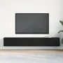 Armarios para TV 2 unidades Negro Roble 100x30x30 cm Madera by , TV Furniture - Ref: Foro24-862106, Price: 94,25 €, Discount:...