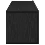 Armarios para TV 2 unidades Negro Roble 100x30x30 cm Madera by , TV Furniture - Ref: Foro24-862106, Price: 94,25 €, Discount:...