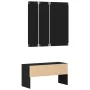 Conjunto de Muebles para Pasillo en Madera Ingenierizada de Roble Negro | Foro24.es | Tu tienda online para hogar, jardín y más Foro24.es