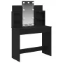 Mesa de tocador con luces LED Negro Roble 96x40x142 cm de , Tocadores para dormitorios - Ref: Foro24-862109, Precio: 136,97 €...