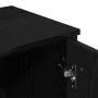 Mesa de Maquillaje LED en Roble Negro - 86.5 x 35 x 136 cm by , Tables - Ref: Foro24-862108, Price: 112,06 €, Discount: -5%%