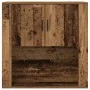 Gabinete de pared Madera antigua 80x33x80 cm Madera fabricada | Foro24.es | Tu tienda online para hogar, jardín y más Foro24.es