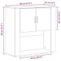 Gabinete de pared Madera antigua 80x33x80 cm Madera fabricada | Foro24.es | Tu tienda online para hogar, jardín y más Foro24.es