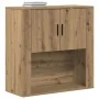 Gabinete de Pared Roble Artesanal 80x33x80 cm Madera de Ingeniería | Foro24.es | Tu tienda online para hogar, jardín y más Foro24.es