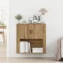 Gabinete de Pared Roble Artesanal 80x33x80 cm Madera de Ingeniería | Foro24.es | Tu tienda online para hogar, jardín y más Foro24.es