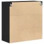 Armario de Pared Roble Negro 80x33x80 cm | Foro24.es | Tu tienda online para hogar, jardín y más Foro24.es