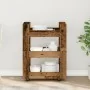 Carro de cocina de madera antigua 60x45x80 cm de madera ingeniería | Foro24.es | Tu tienda online para hogar, jardín y más Foro24.es