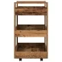 Carro de cocina de madera antigua 60x45x80 cm de madera ingeniería | Foro24.es | Tu tienda online para hogar, jardín y más Foro24.es