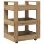 Carro de cocina Roble Artisan 60x45x80 cm Madera de ingeniería von , Küchen- und Speisewagen - Ref: Foro24-862118, Preis: 72,...