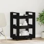 Carro de Cocina Roble Negro 60x45x80 cm Madera Engineered | Foro24.es | Tu tienda online para hogar, jardín y más Foro24.es