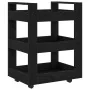 Carro de Cocina Roble Negro 60x45x80 cm Madera Engineered | Foro24.es | Tu tienda online para hogar, jardín y más Foro24.es