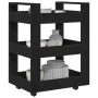 Carro de Cocina Roble Negro 60x45x80 cm Madera Engineered | Foro24.es | Tu tienda online para hogar, jardín y más Foro24.es