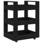 Carro de Cocina Roble Negro 60x45x80 cm Madera Engineered | Foro24.es | Tu tienda online para hogar, jardín y más Foro24.es