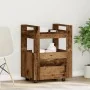 Carro de Cocina de Madera Vieja 60x45x80 cm de Madera Elaborada | Foro24.es | Tu tienda online para hogar, jardín y más Foro24.es