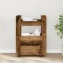 Carro de Cocina de Madera Vieja 60x45x80 cm de Madera Elaborada | Foro24.es | Tu tienda online para hogar, jardín y más Foro24.es