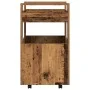 Carro de Cocina de Madera Vieja 60x45x80 cm de Madera Elaborada | Foro24.es | Tu tienda online para hogar, jardín y más Foro24.es