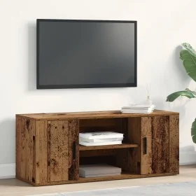 Comprar Mueble de TV Madera Antigua 100x35x40 cm