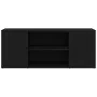 Cabinet de TV Negro Roble 100x35x40 cm Madera Fabricada | Foro24.es | Tu tienda online para hogar, jardín y más Foro24.es