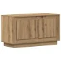 mueble para TV de Roble Artesanal 80x35x45 cm de Madera Elaborada | Foro24.es | Tu tienda online para hogar, jardín y más Foro24.es