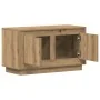 mueble para TV de Roble Artesanal 80x35x45 cm de Madera Elaborada | Foro24.es | Tu tienda online para hogar, jardín y más Foro24.es