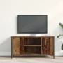 Cabinet de TV Madera Vieja 100x40x50 cm Madera Ingenierada y Acero | Foro24.es | Tu tienda online para hogar, jardín y más Foro24.es