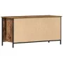 Cabinet de TV Madera Vieja 100x40x50 cm Madera Ingenierada y Acero | Foro24.es | Tu tienda online para hogar, jardín y más Foro24.es