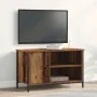 Cabinet de TV Madera Vieja 80x40x50 cm Madera Ingenierizada y Acero | Foro24.es | Tu tienda online para hogar, jardín y más Foro24.es