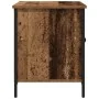 Cabinet de TV Madera Vieja 80x40x50 cm Madera Ingenierizada y Acero | Foro24.es | Tu tienda online para hogar, jardín y más Foro24.es