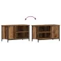 Cabinet de TV Madera Vieja 80x40x50 cm Madera Ingenierizada y Acero | Foro24.es | Tu tienda online para hogar, jardín y más Foro24.es