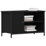 Aparador de TV Negro Roble 80x40x50 cm Madera Ingeniada y Acero | Foro24.es | Tu tienda online para hogar, jardín y más Foro24.es