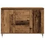 Mueble de almacenamiento con puertas y cajones de madera vieja 101,5x35x70 cm | Foro24.es | Tu tienda online para hogar, jardín y más Foro24.es