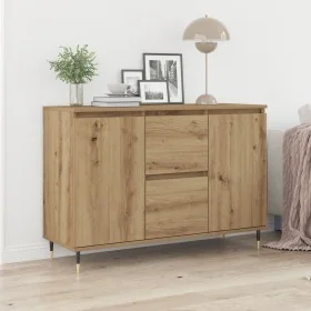 Sideboard con puertas y cajones de roble