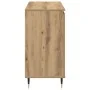 Sideboard con puertas y cajones de roble artesanal 101,5x35x70 cm | Foro24.es | Tu tienda online para hogar, jardín y más Foro24.es