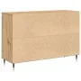 Sideboard con puertas y cajones de roble artesanal 101,5x35x70 cm | Foro24.es | Tu tienda online para hogar, jardín y más Foro24.es