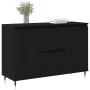 Sideboard con Puertas y Cajones Negro Roble 101,5x35x70 cm | Foro24.es | Tu tienda online para hogar, jardín y más Foro24.es