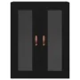 Gabinete Montado en la Pared con Puertas de Vidrio Roble Negro 69,5x34x90 cm | Foro24.es | Tu tienda online para hogar, jardín y más Foro24.es
