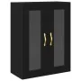 Armario de pared con puertas de vidrio Roble negro 69,5x34x90 cm | Foro24.es | Tu tienda online para hogar, jardín y más Foro24.es