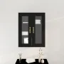Armario de pared con puertas de vidrio Roble negro 69,5x34x90 cm | Foro24.es | Tu tienda online para hogar, jardín y más Foro24.es