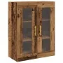 Cabinet Montado en la Pared con Puertas de Vidrio Madera Vieja 69,5x34x90 cm | Foro24.es | Tu tienda online para hogar, jardín y más Foro24.es