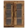 Cabinet Montado en la Pared con Puertas de Vidrio Madera Vieja 69,5x34x90 cm | Foro24.es | Tu tienda online para hogar, jardín y más Foro24.es