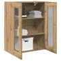 Armario de pared con puertas de vidrio en roble artesano 69,5x34x90 cm von , Sideboards - Ref: Foro24-862166, Preis: 100,07 €...