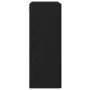 Cabinet montado en la pared de con puertas de vidrio en roble negro 69,5x34x90 cm | Foro24.es | Tu tienda online para hogar, jardín y más Foro24.es