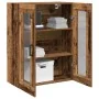 Gabinete Montado en la Pared de con Puertas de Vidrio - Madera Vieja - 69.5x34x90 cm von , Sideboards - Ref: Foro24-862168, P...