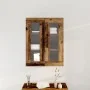 Gabinete Montado en la Pared de con Puertas de Vidrio - Madera Vieja - 69.5x34x90 cm von , Sideboards - Ref: Foro24-862168, P...