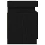 Cabinet de Noche con Luces LED Negro Roble 35x39x55 cm | Foro24.es | Tu tienda online para hogar, jardín y más Foro24.es