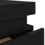 Cabinet de Noche con Luces LED 2 pcs Negro Roble 35x39x55 cm by , Nightstands - Ref: Foro24-862179, Price: 140,01 €, Discount...