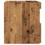 Cabinet de Noche con Luces LED Madera Vieja 50x40x45 cm | Foro24.es | Tu tienda online para hogar, jardín y más Foro24.es