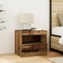 Armarios de Noche con Luces LED 2 pcs Madera Vieja 50x40x45 cm | Foro24.es | Tu tienda online para hogar, jardín y más Foro24.es